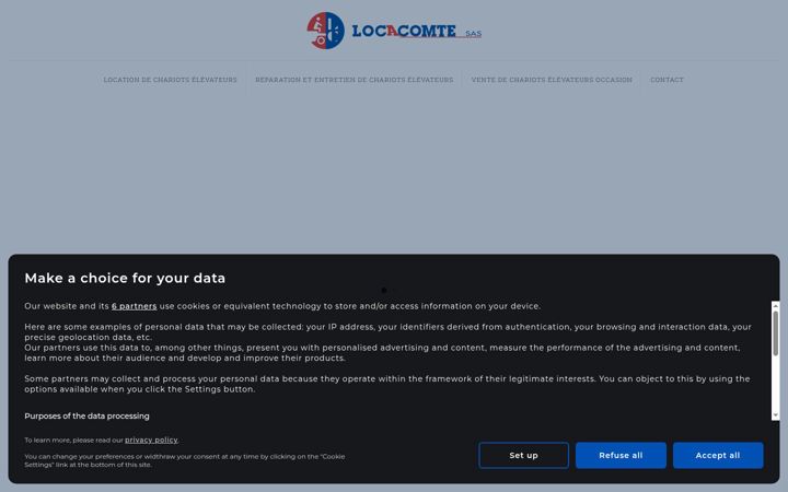 Screenshot of locacomte.fr