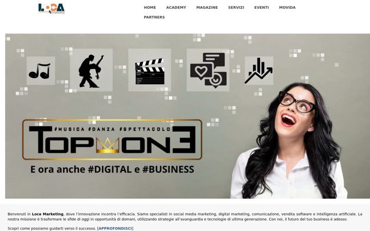 Screenshot of locaeventi.it