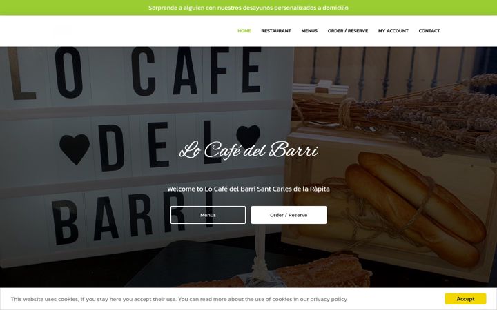 Screenshot of locafedelbarri.com