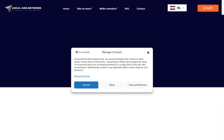 Screenshot of local-ads.network