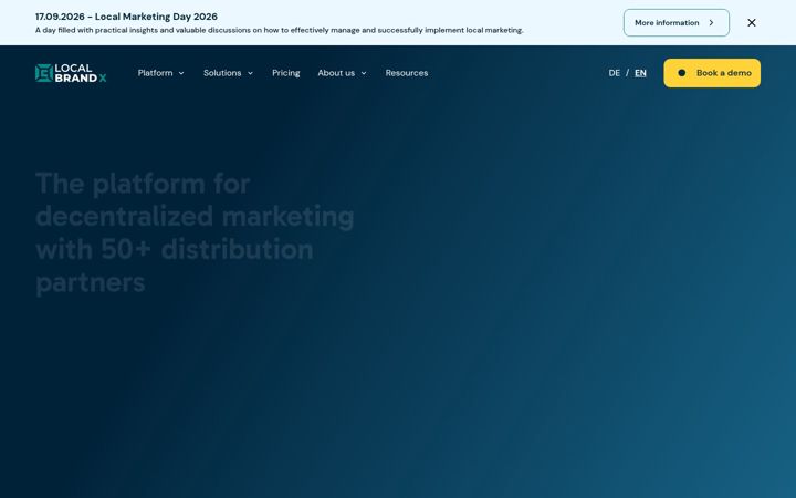 Screenshot of local-brand-x.com