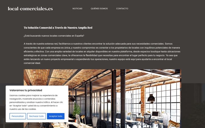 Screenshot of local-comerciales.es