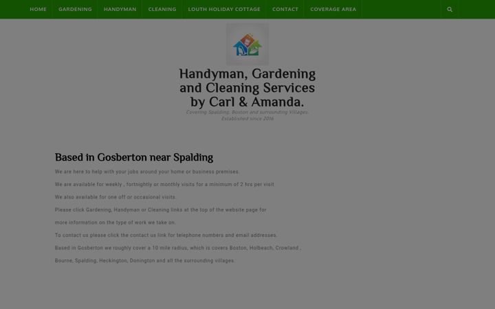 Screenshot of local-gardener-handyman.co.uk