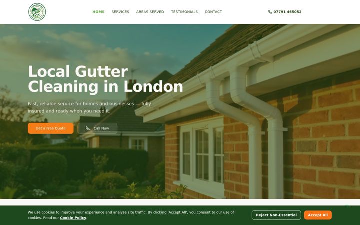 Screenshot of local-guttercleaner.co.uk