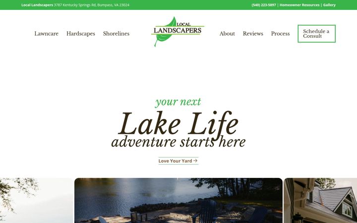 Screenshot of local-landscapers.com