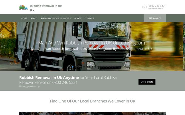Screenshot of local-rubbish-removal-in-the-uk.co.uk