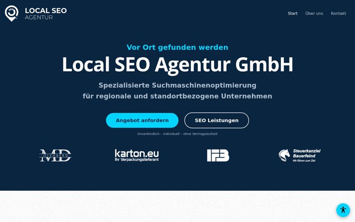 Screenshot of local-seo-agentur.com
