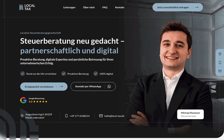 Screenshot of local-tax.de