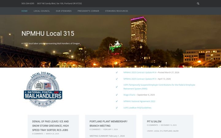 Screenshot of local315npmhu.com