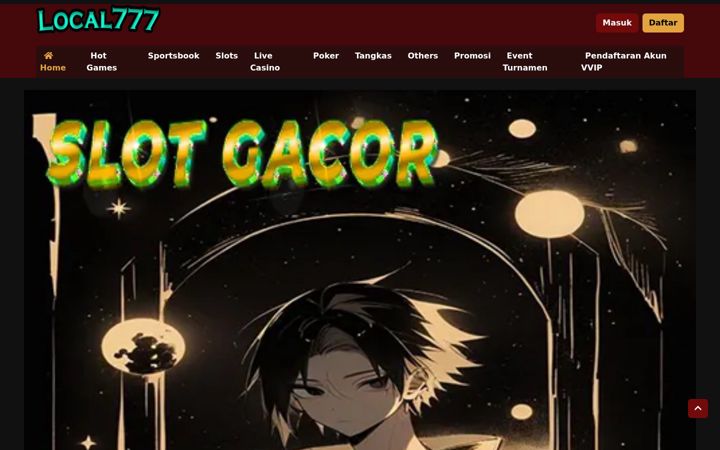 Screenshot of local777.net