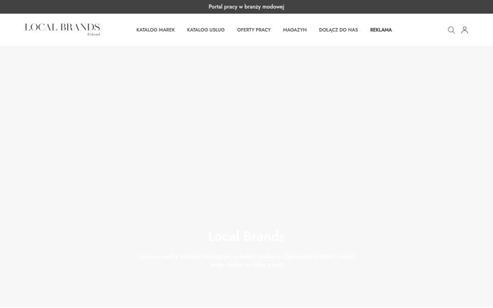 Screenshot of localbrands.pl
