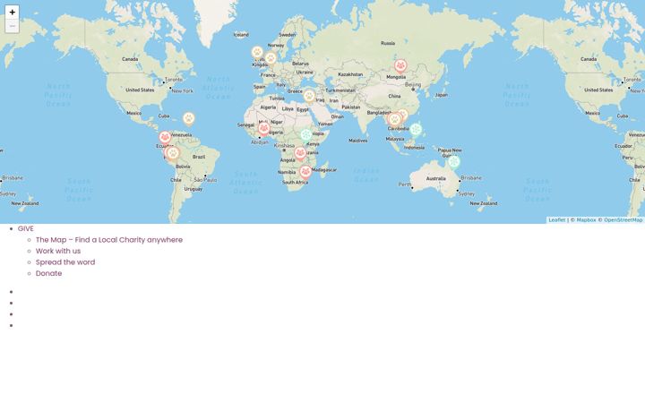 Screenshot of localcharitiesworldwide.org