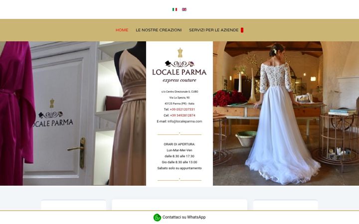 Screenshot of localeparma.com