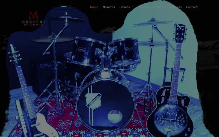 Screenshot of localesdeensayomercury.es