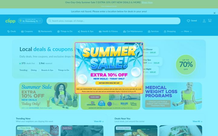 Screenshot of localflavor.com