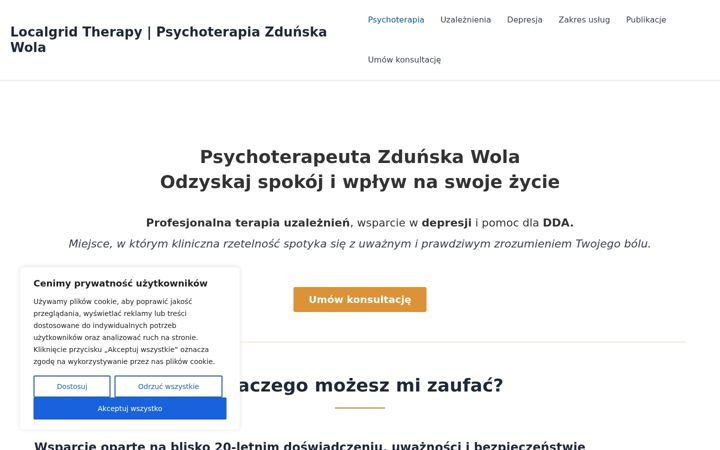 Screenshot of localgrid.pl