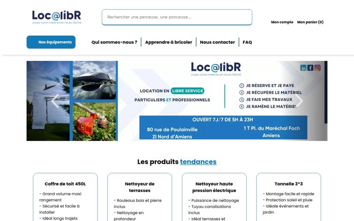 Screenshot of localibr.fr