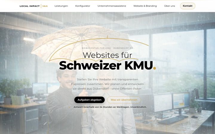 Screenshot of localimpact-sa.ch
