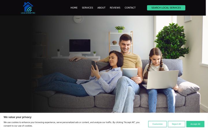 Screenshot of localinternetpro.com