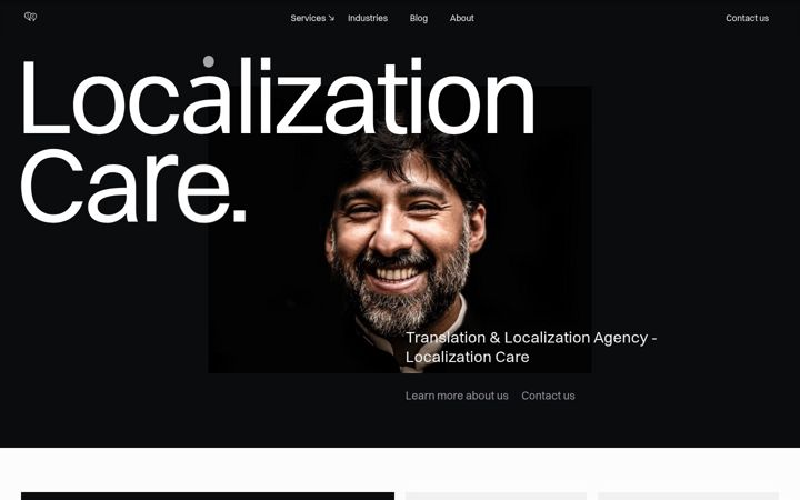 Screenshot of localizationcare.com