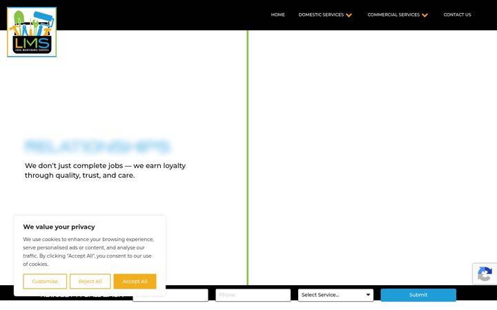 Screenshot of localmaintenanceservices.co.uk