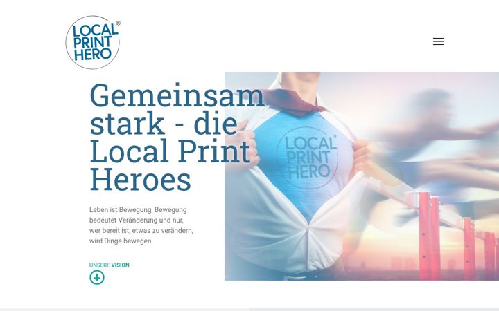 Screenshot of localprinthero.de