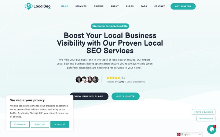Screenshot of localseozilla.com