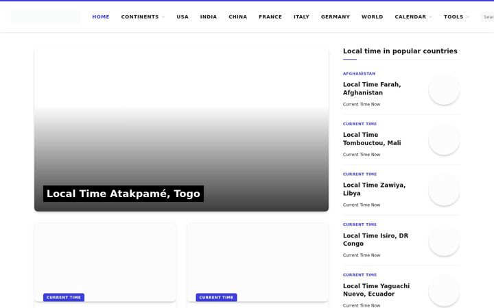 Screenshot of localtimenow.com