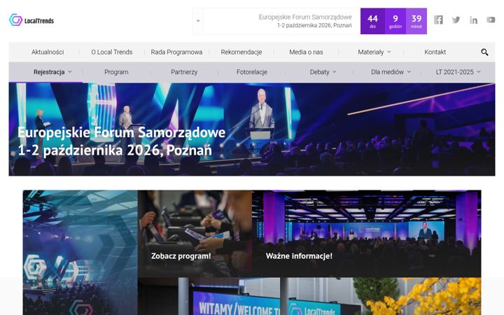 Screenshot of localtrends.pl