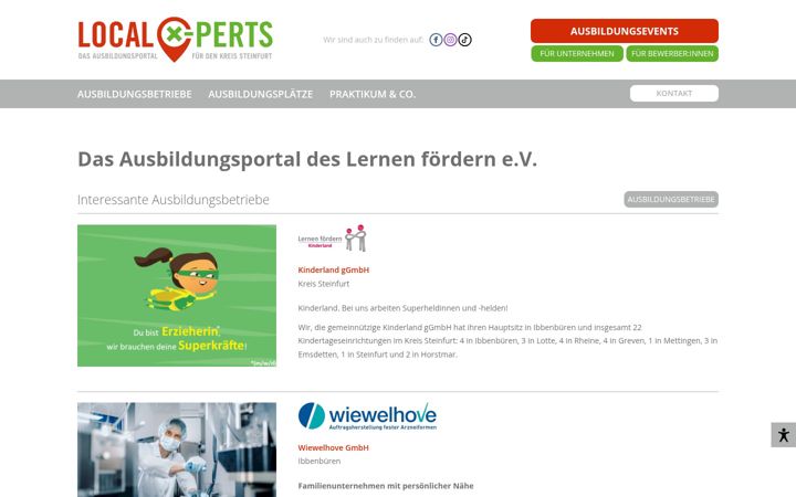 Screenshot of localxperts.de