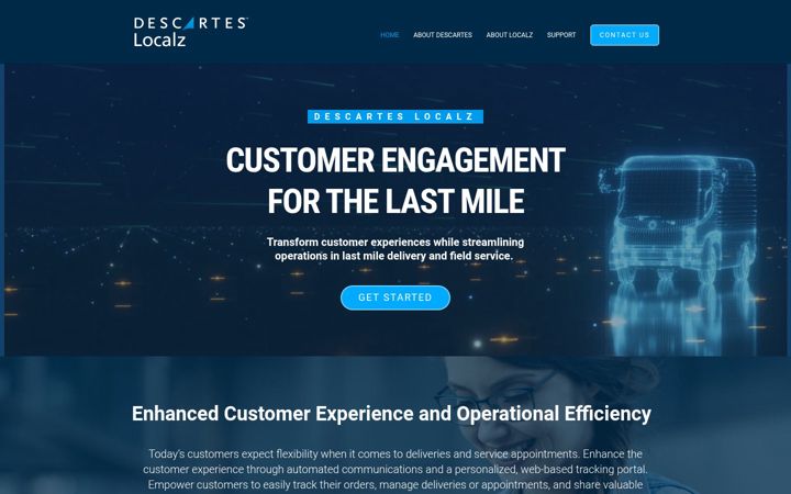 Screenshot of localz.com