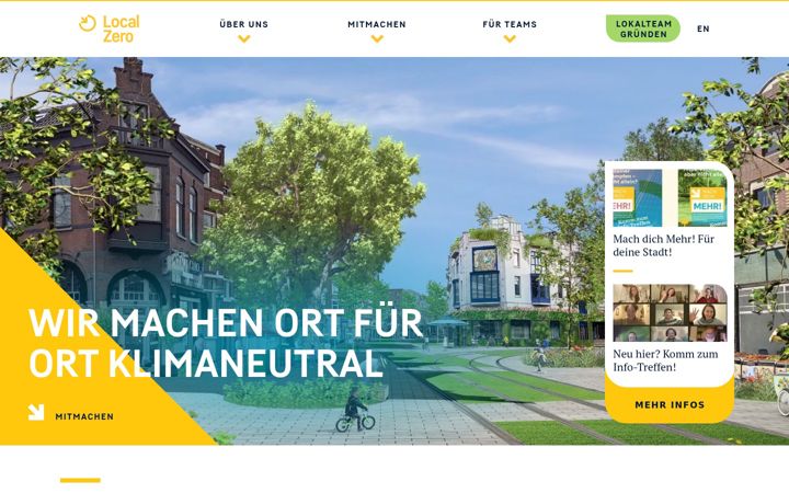 Screenshot of localzero.net