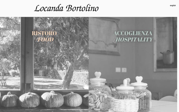 Screenshot of locandabortolino.it