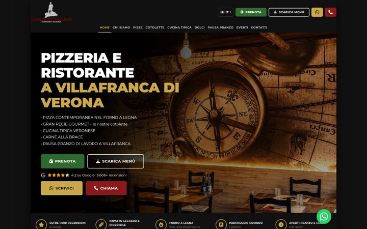 Screenshot of locandadelviandante.it