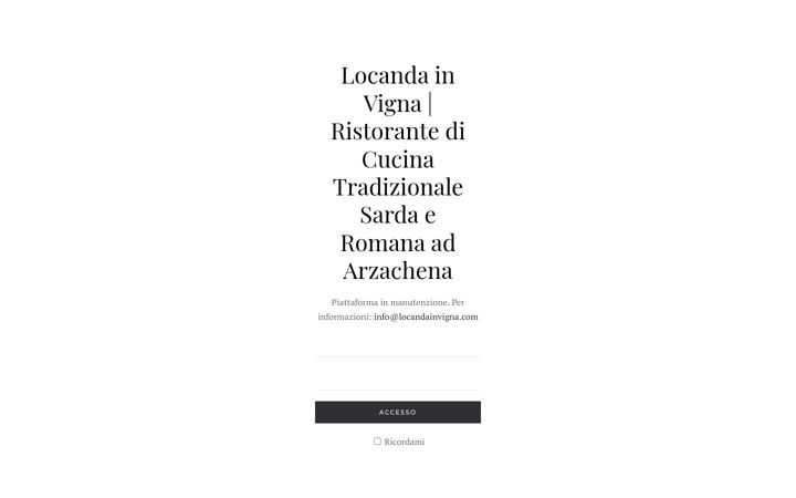 Screenshot of locandainvigna.com