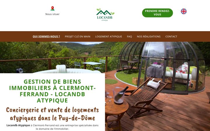Screenshot of locandb-atypique.fr