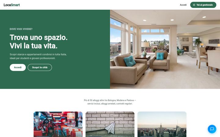 Screenshot of locasmart.it