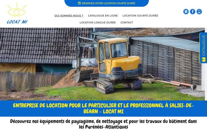 Screenshot of locat-mi.fr