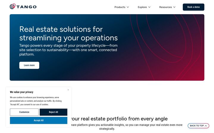 Screenshot of locatee.com