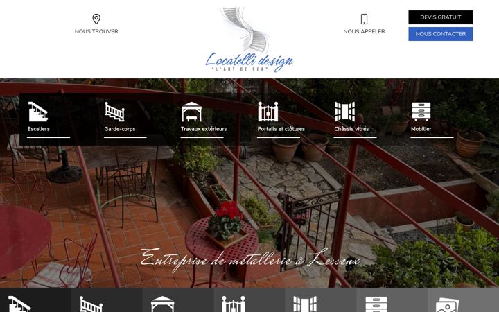 Screenshot of locatelli-design.fr