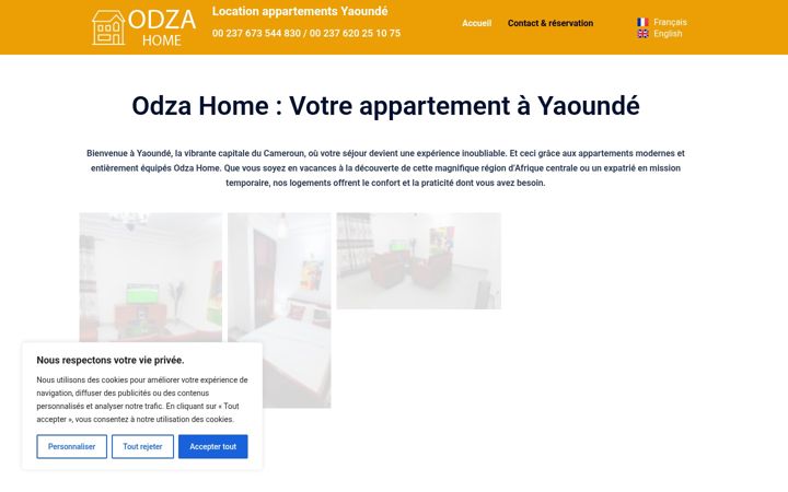 Screenshot of location-appartements-yaounde.com