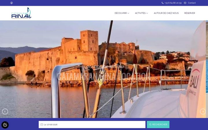 Screenshot of location-cata.com