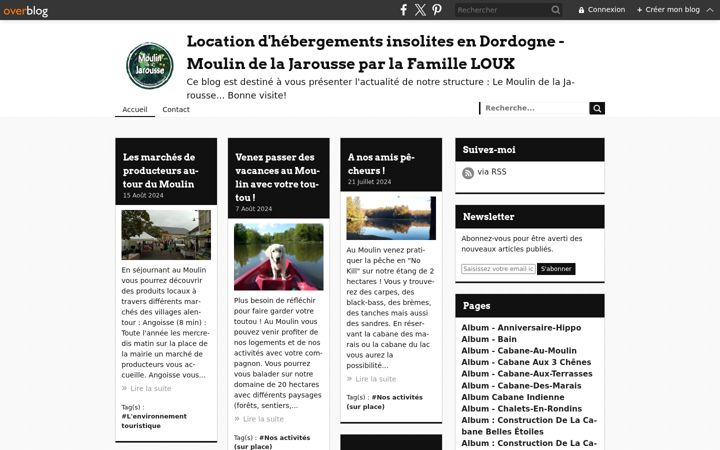 Screenshot of location-en-perigord.net