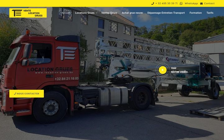 Skærmbillede af location-grues.be