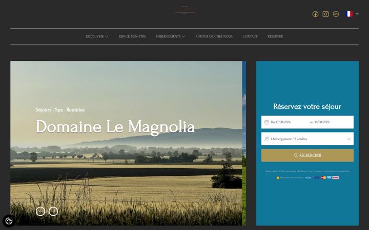 Screenshot of location-lauragaise.com
