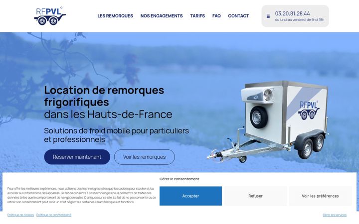 Screenshot of location-remorque-frigorifique.com