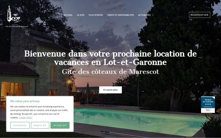 Screenshot of location-vacances-lotetgaronne.com