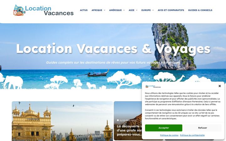 Screenshot of location-vacances.net