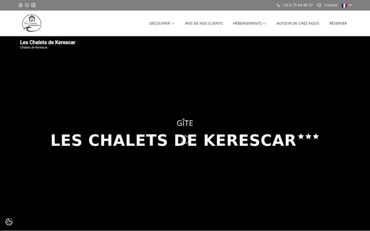 Screenshot of locationchaletbretagne.fr