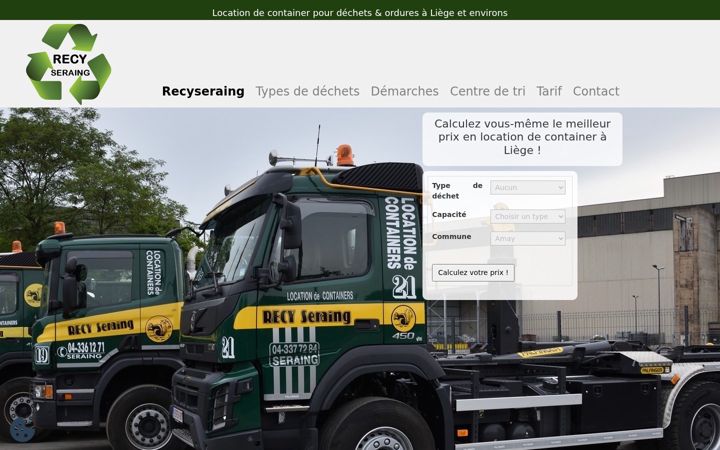Screenshot of locationcontainers.be